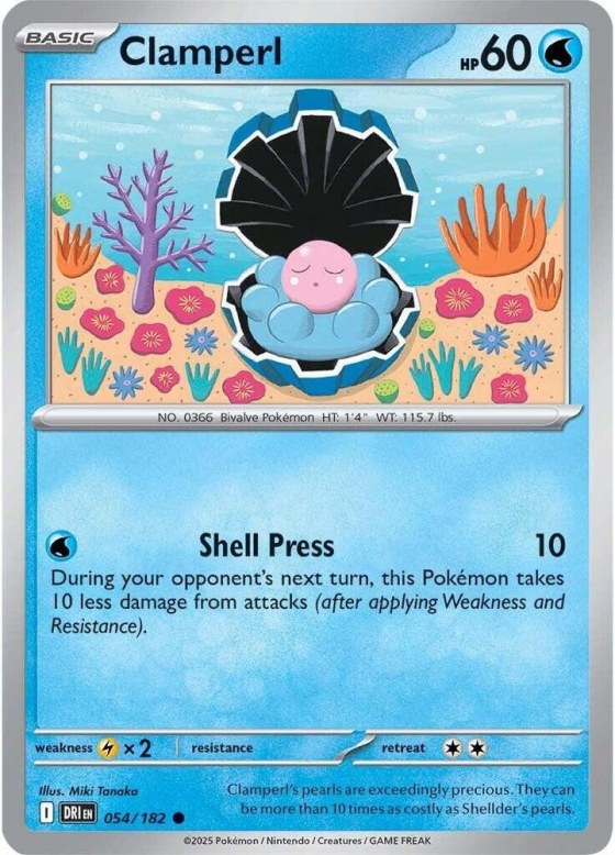 Clamperl - Reverse Holo