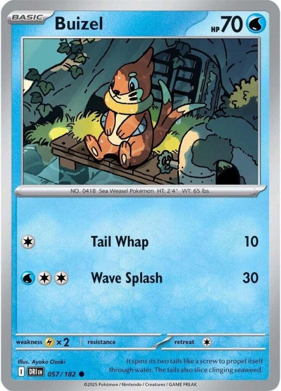 Buizel - Reverse Holo