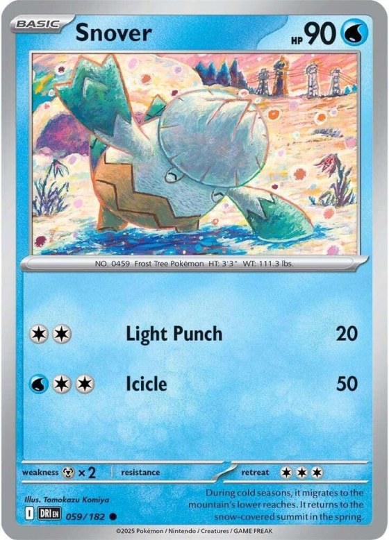 Snover - Reverse Holo