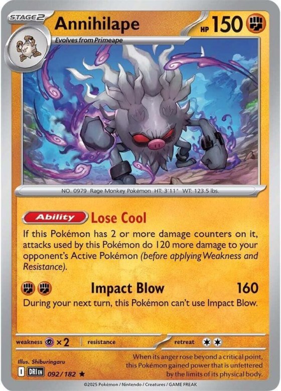 Annihilape - Reverse Holo