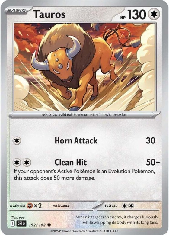 Tauros - Reverse Holo