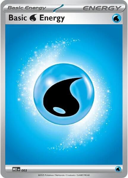 Basic Water Energy - Reverse Holo