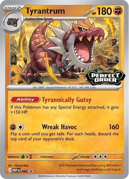 Tyrantrum - Staff