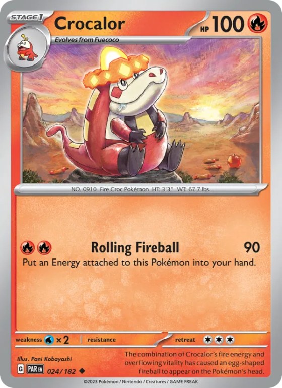 Crocalor - Reverse Holo