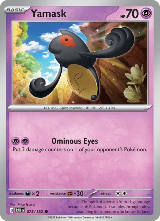 Yamask - Reverse Holo