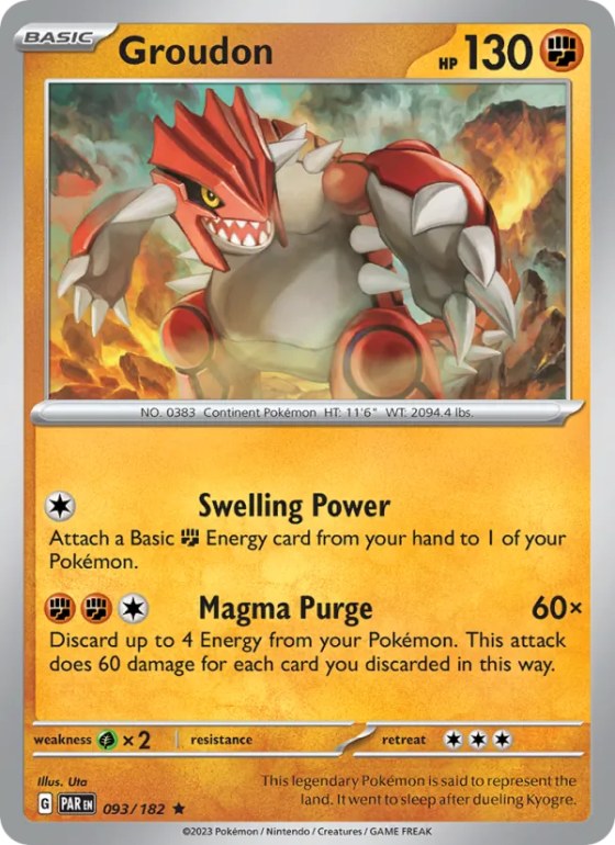 Groudon - Holo