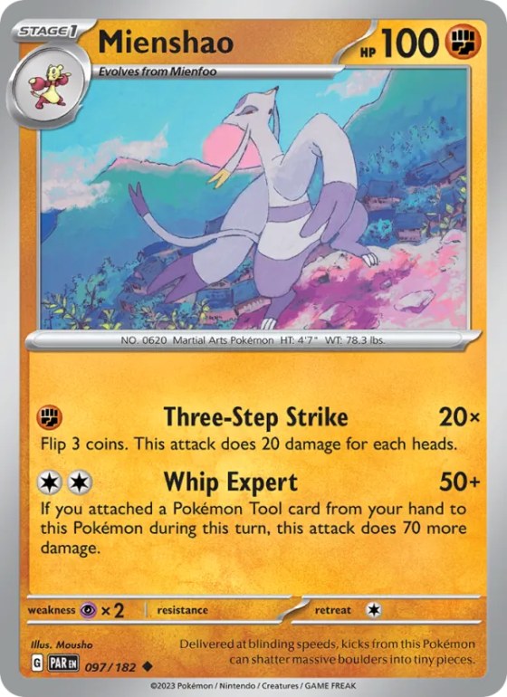 Mienshao - Reverse Holo