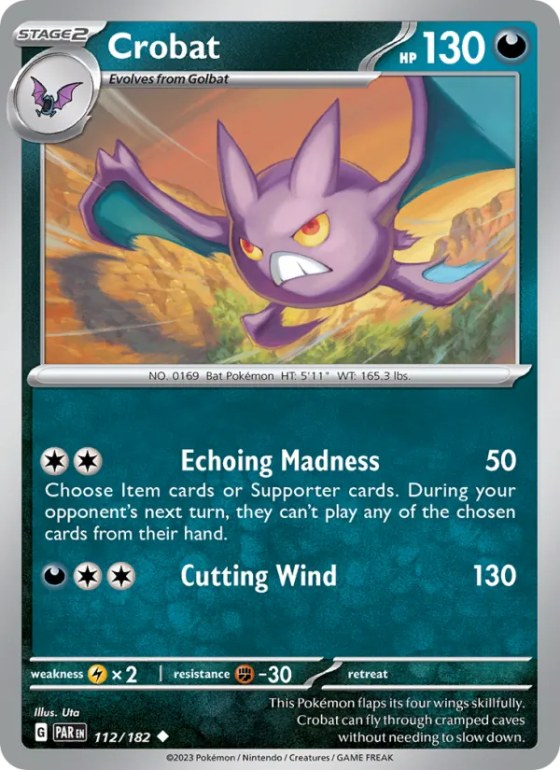 Crobat - Reverse Holo