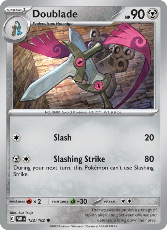 Doublade - Reverse Holo