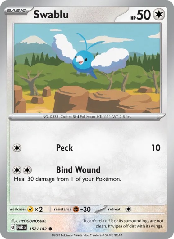 Swablu - Reverse Holo