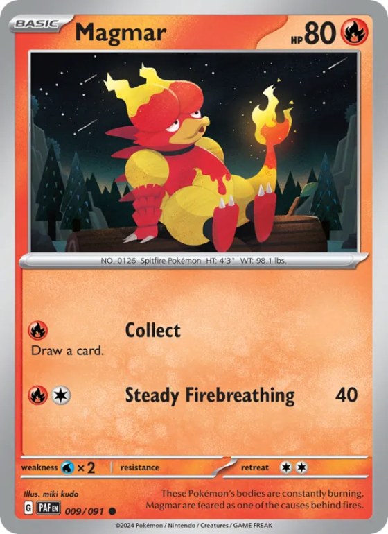 Magmar - Reverse Holo