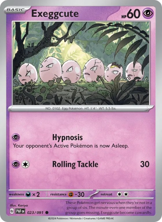 Exeggcute - Reverse Holo