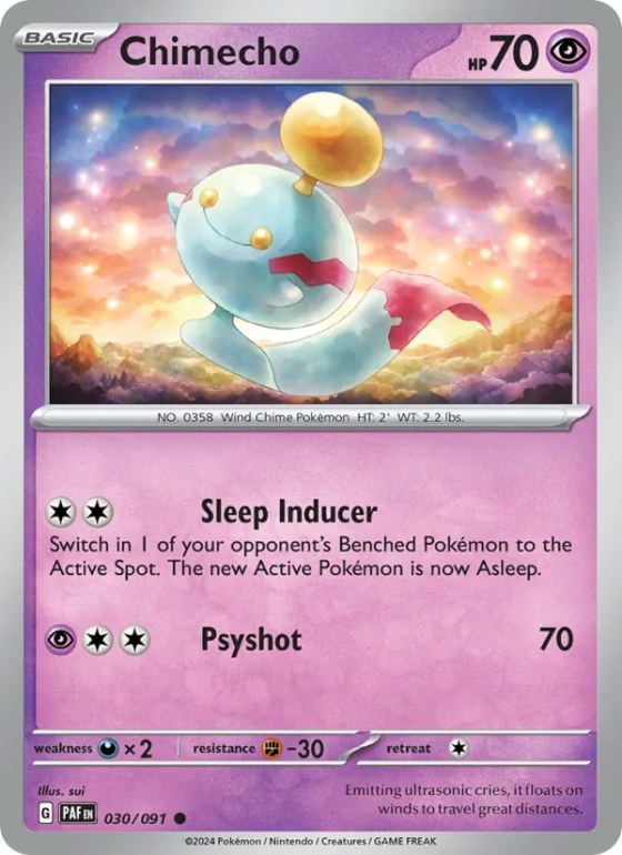 Chimecho - Reverse Holo