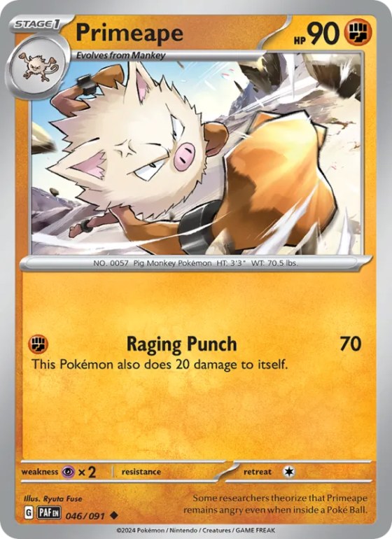 Primeape - Reverse Holo