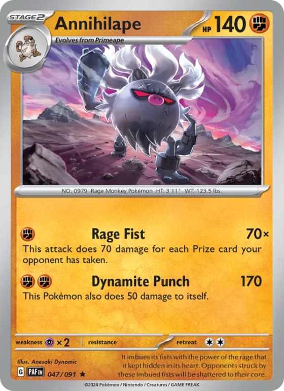 Annihilape - Reverse Holo