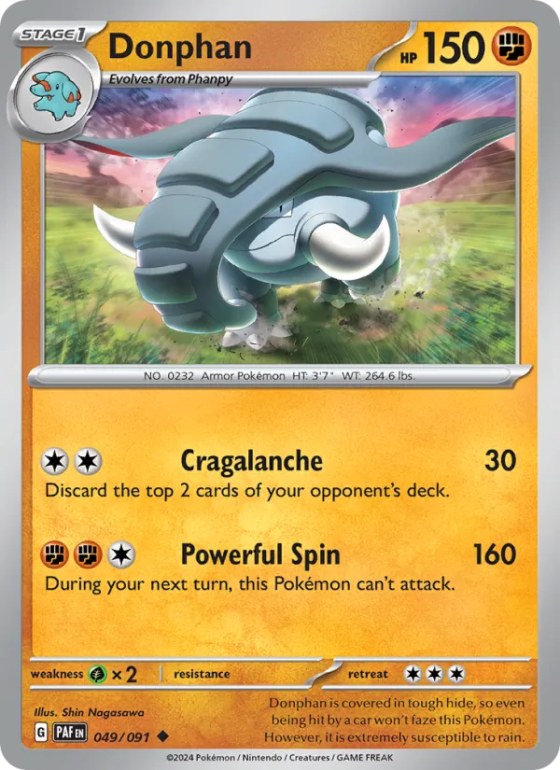Donphan - Reverse Holo