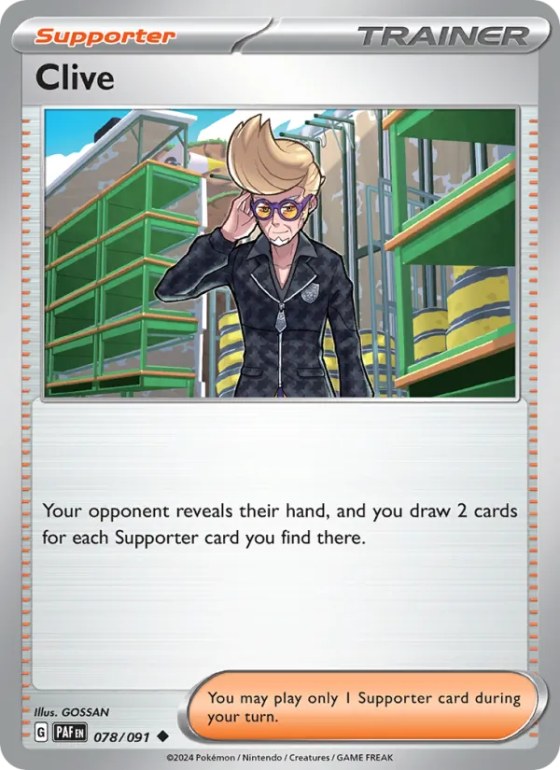 Clive - Reverse Holo