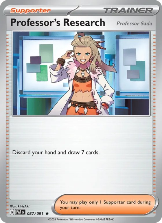 Professor's Research - Reverse Holo