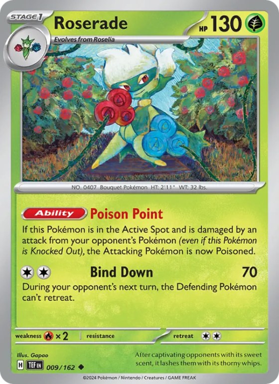 Roserade - Reverse Holo