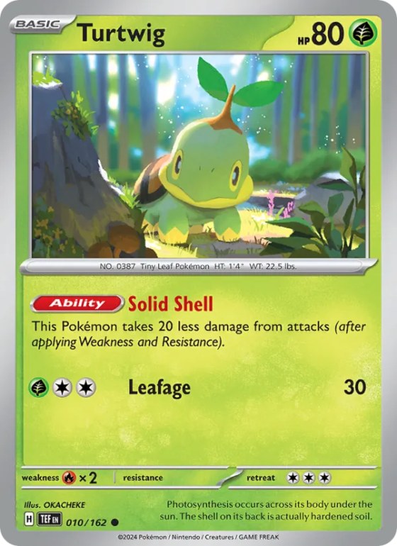 Turtwig - Reverse Holo
