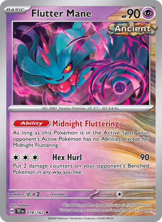 Flutter Mane - Reverse Holo