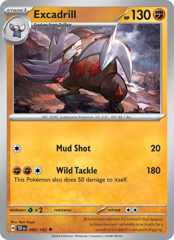 Excadrill - Reverse Holo