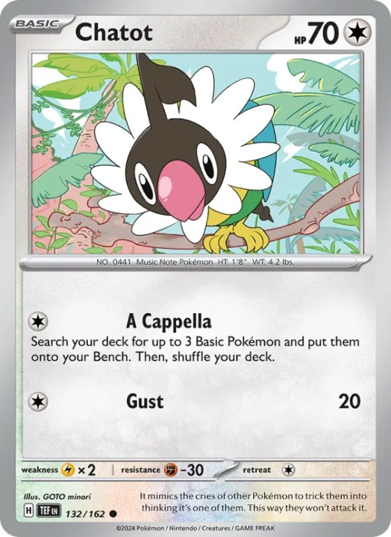 Chatot - Reverse Holo