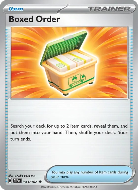 Boxed Order - Reverse Holo