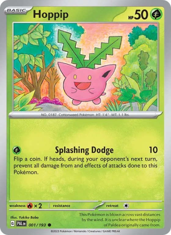 Hoppip - Reverse Holo