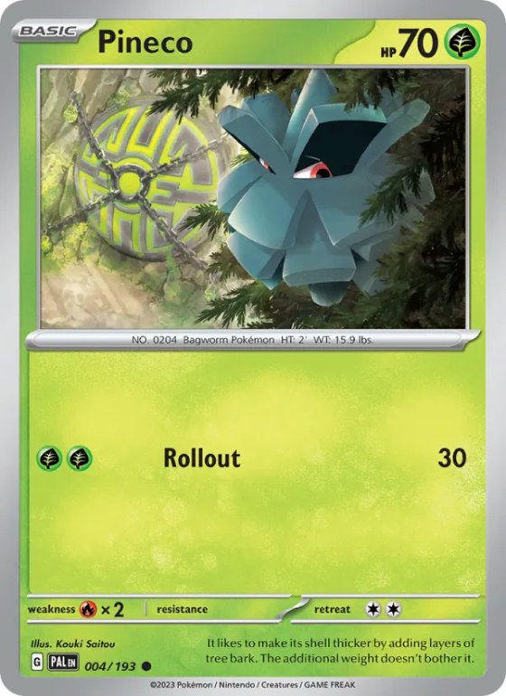 Pineco - Reverse Holo