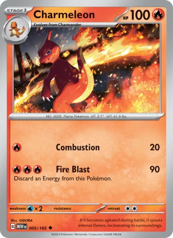 Charmeleon - Reverse Holo