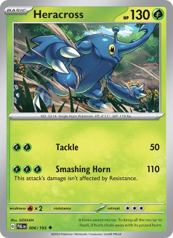 Heracross - Reverse Holo