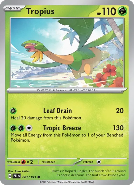Tropius - Reverse Holo