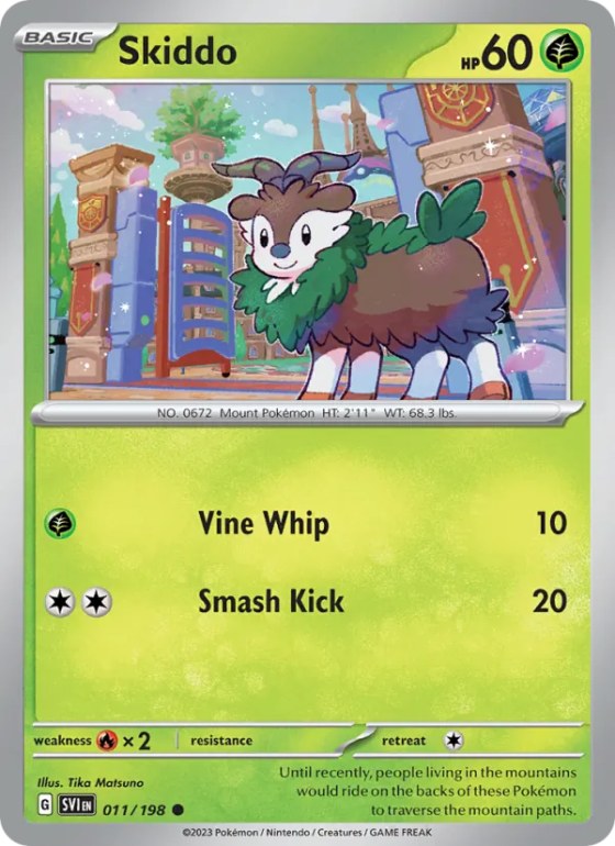 Skiddo - Reverse Holo