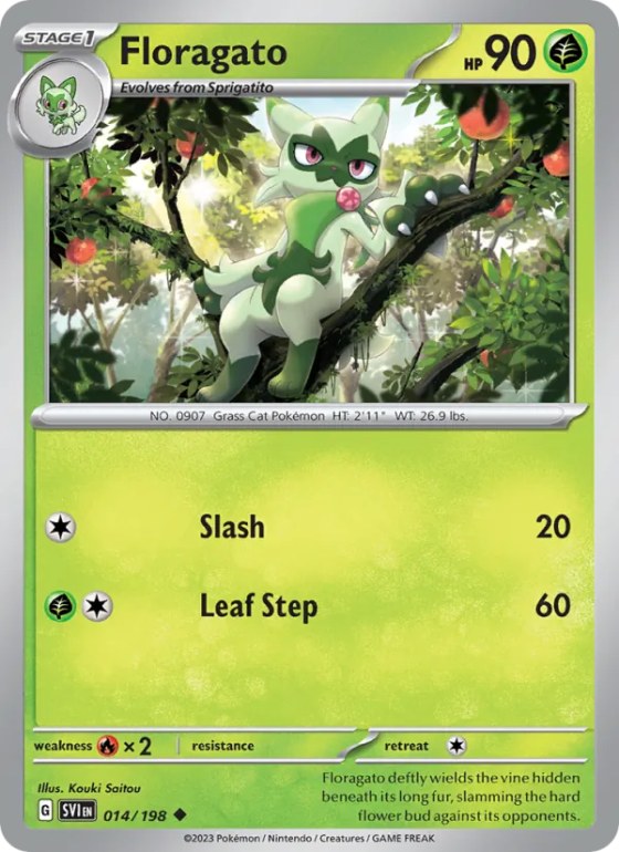 Floragato - Reverse Holo
