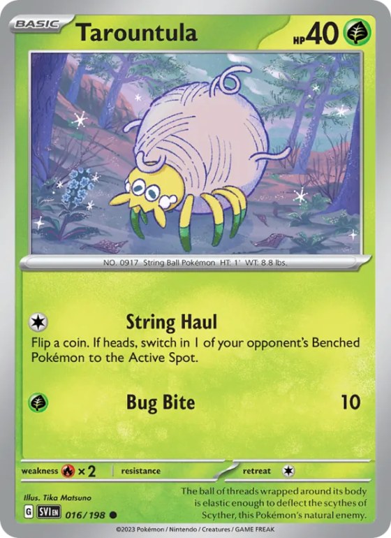 Tarountula - Reverse Holo