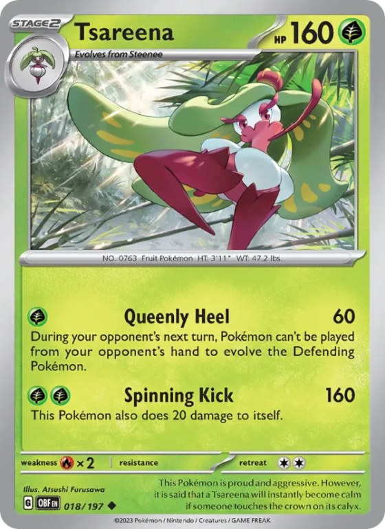 Tsareena - Reverse Holo