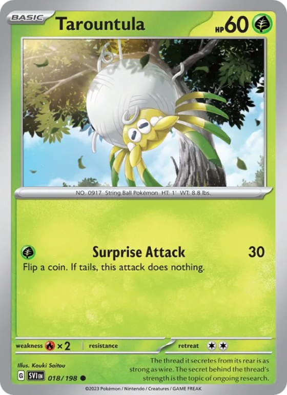 Tarountula - Reverse Holo