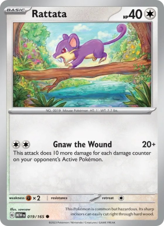 Rattata - Reverse Holo