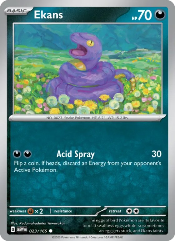 Ekans - Reverse Holo
