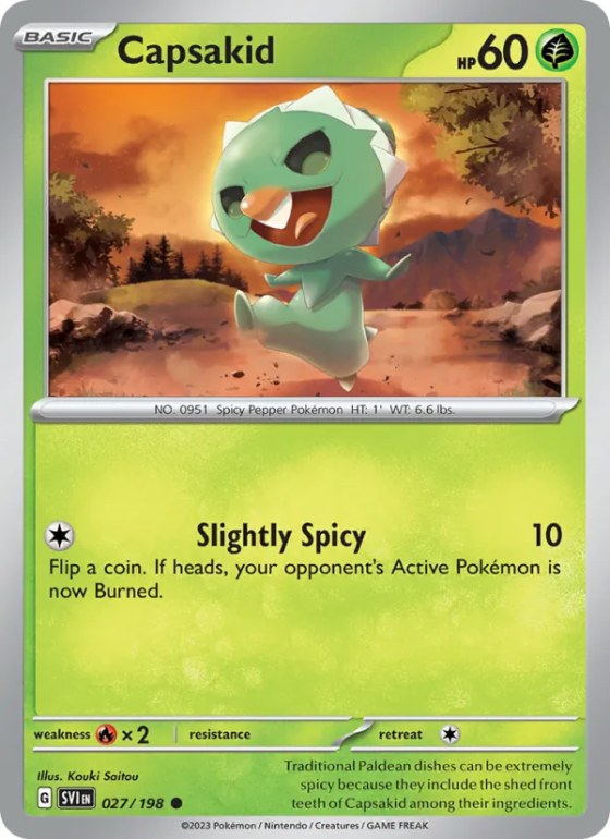 Capsakid - Reverse Holo