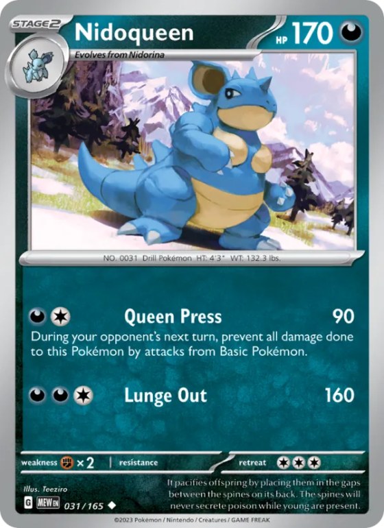 Nidoqueen - Reverse Holo