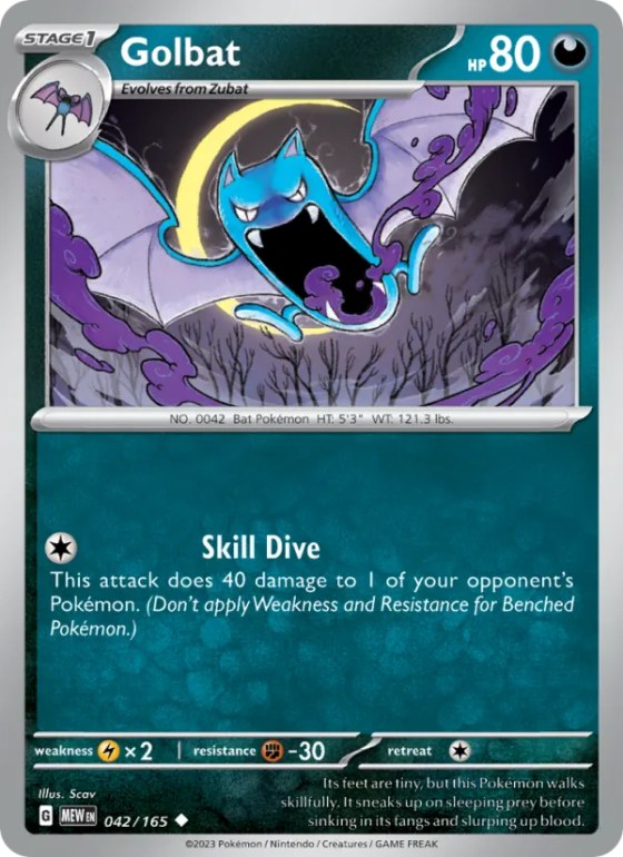Golbat - Reverse Holo