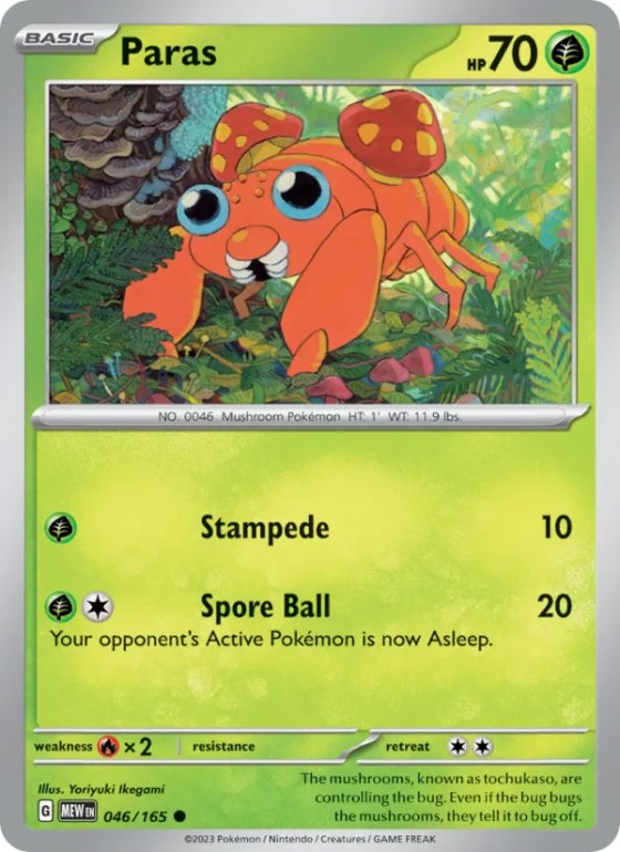 Paras - Reverse Holo