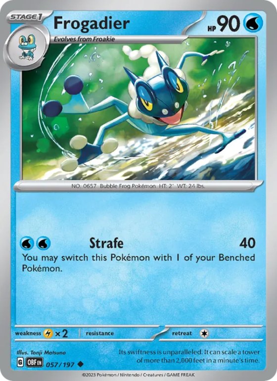 Frogadier - Reverse Holo