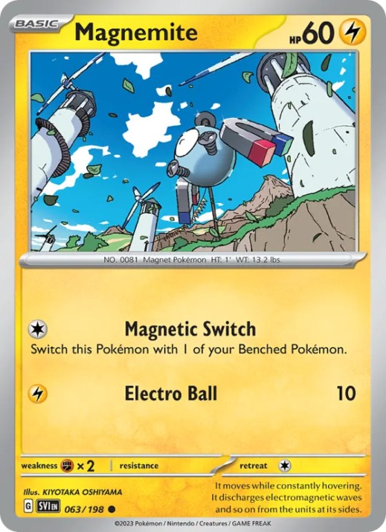 Magnemite - Reverse Holo