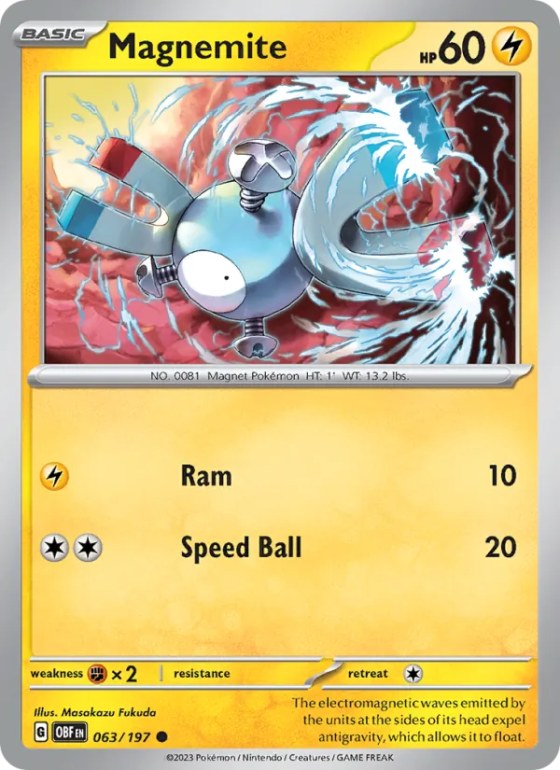 Magnemite - Reverse Holo