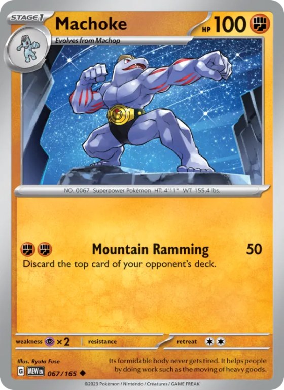 Machoke - Reverse Holo