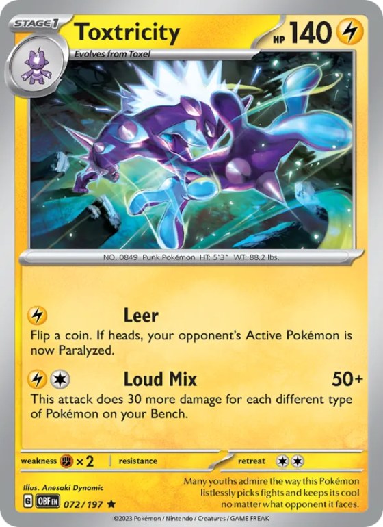 Toxtricity - Holo