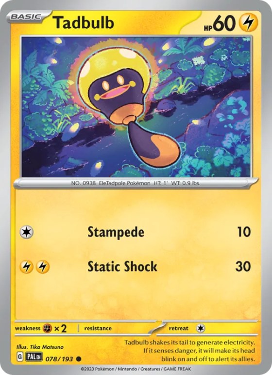 Tadbulb - Reverse Holo